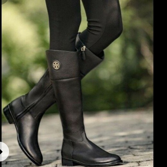 Tory Burch Shoes - NWT RARE luxury classic minimalist authentic Tory Burch Junction Riding Boots